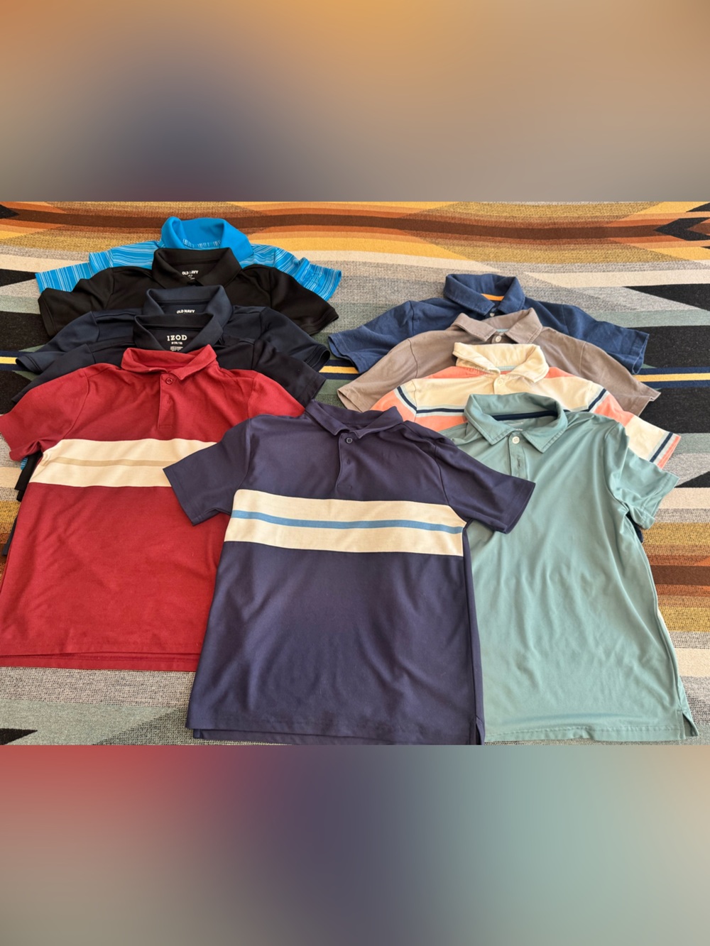 Kids Short-Sleeve Polo Shirts